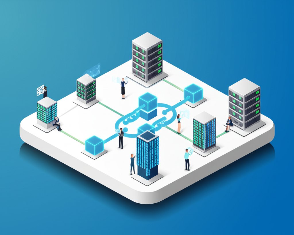 Blockchain companies innovating decentralized digital solutions.