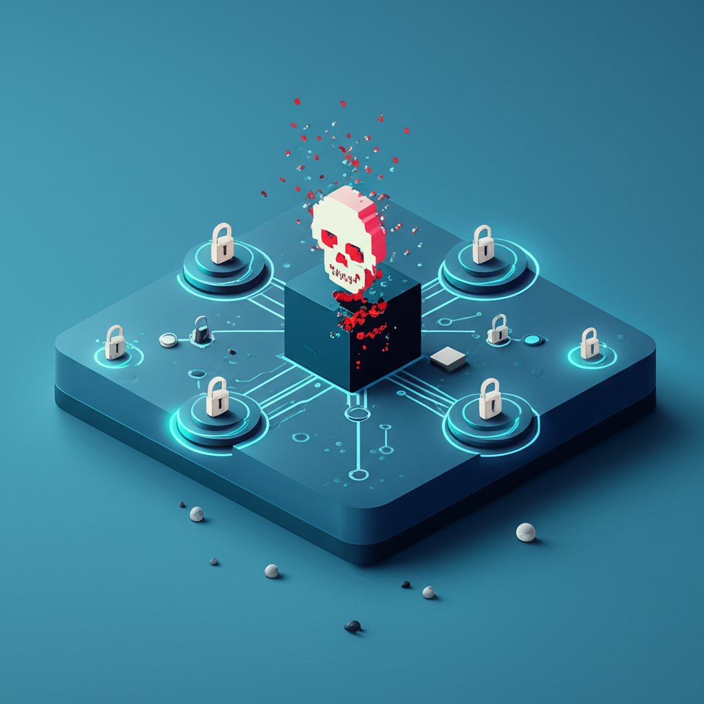 Blockchain hacking exposes key vulnerabilities in decentralized systems.